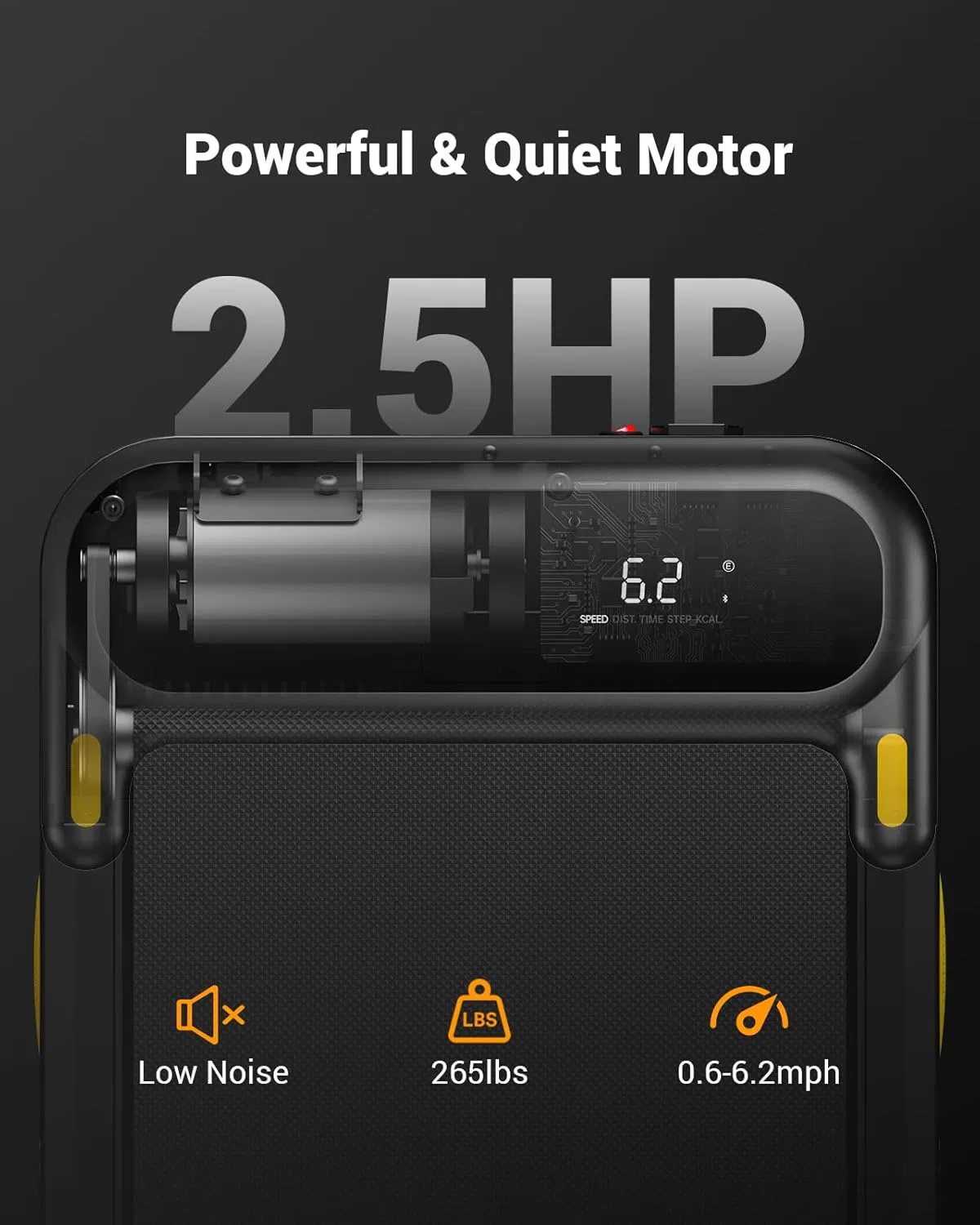 UREVO Strol 2E Smart 2-in-1 Folding Treadmill - Image 4