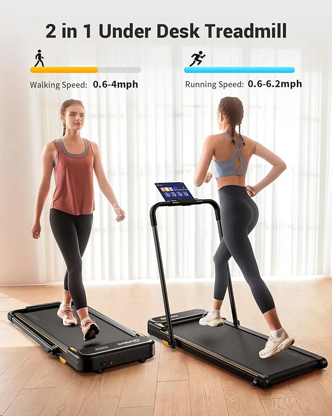 UREVO Strol 2E Smart 2-in-1 Folding Treadmill